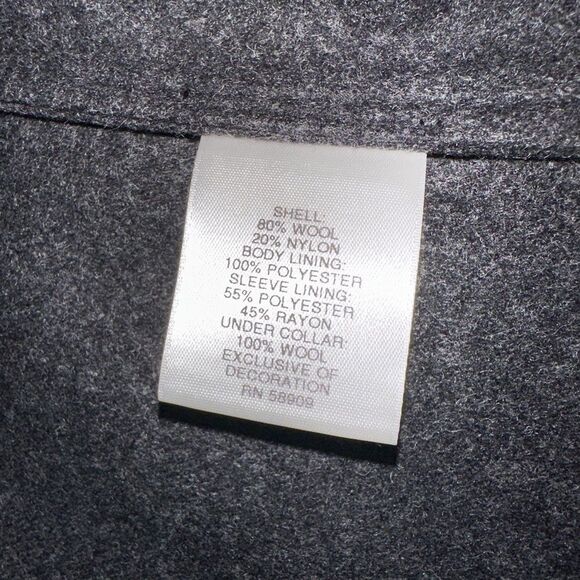 NWT DOUBLE FACE ITALIAN WOOL KNIT OVERCOAT RELEASED THIS YEAR. - Picture 5 of 7